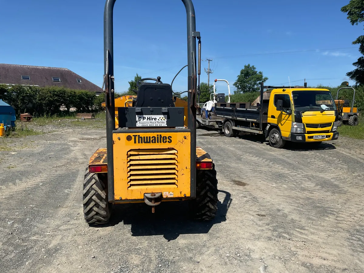 Thwaites 3 ton swivel dumper - Image 3