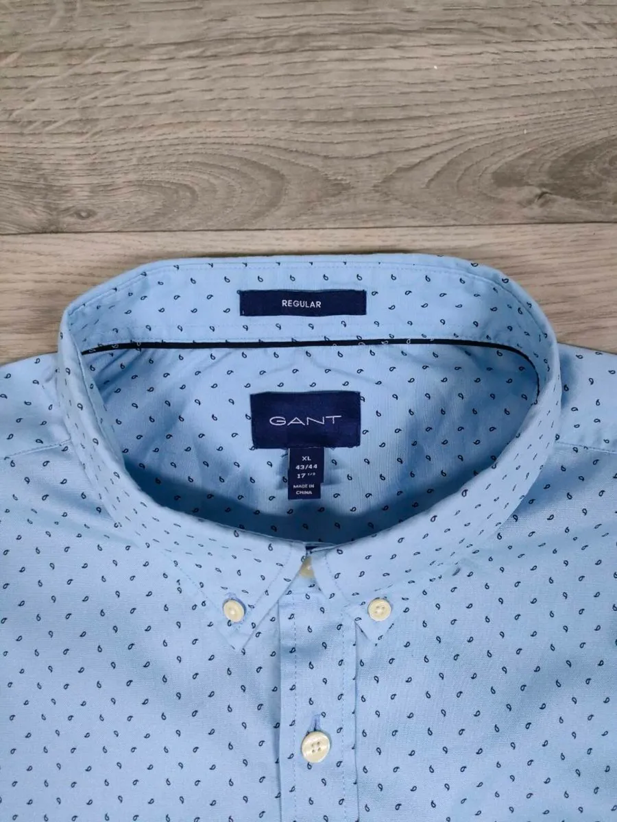 Gant Button Down Paisley Patterned Shirt Mens XL - Image 4