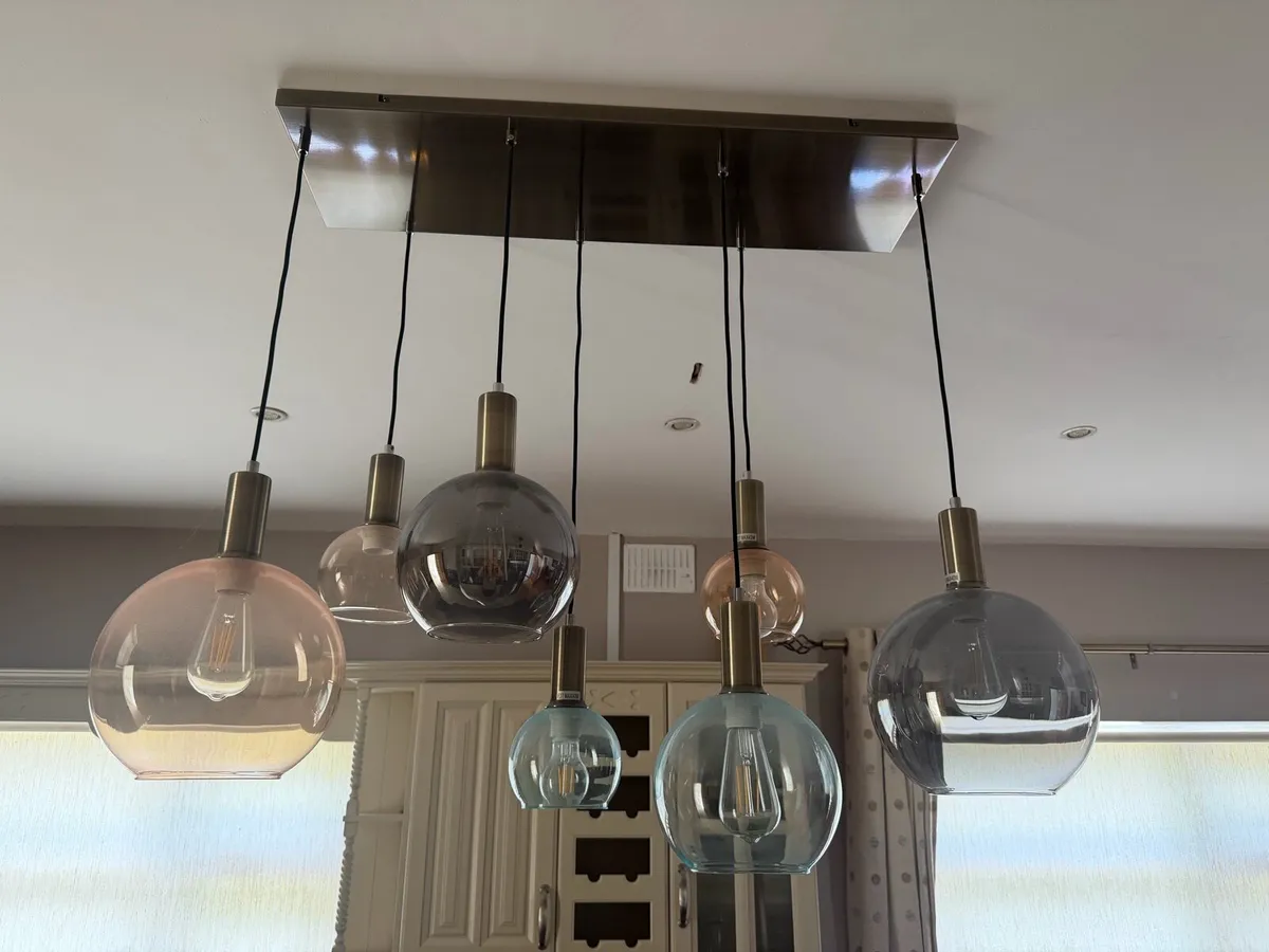 Modern Multi-Globe Pendant Light