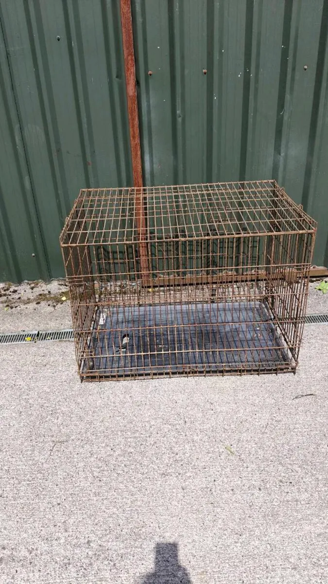 Dog cage - Image 1