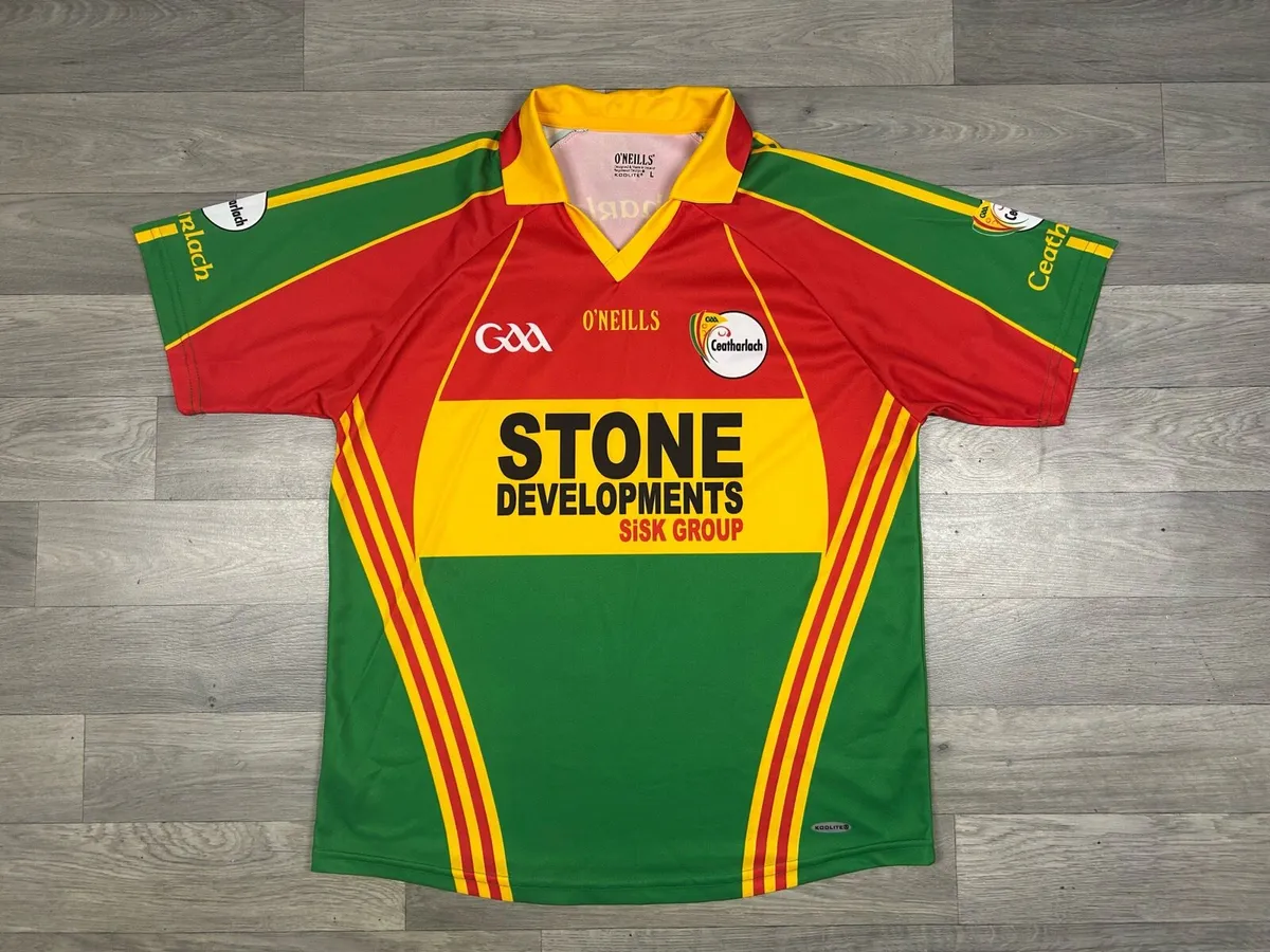 Vintage 2008 Oneills Carlow Gaa Jersey Shirt L - Image 1