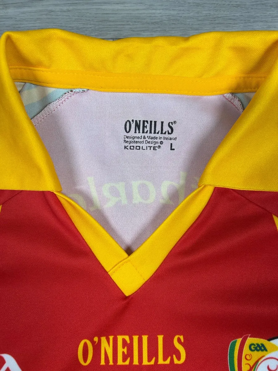 Vintage 2008 Oneills Carlow Gaa Jersey Shirt L - Image 4