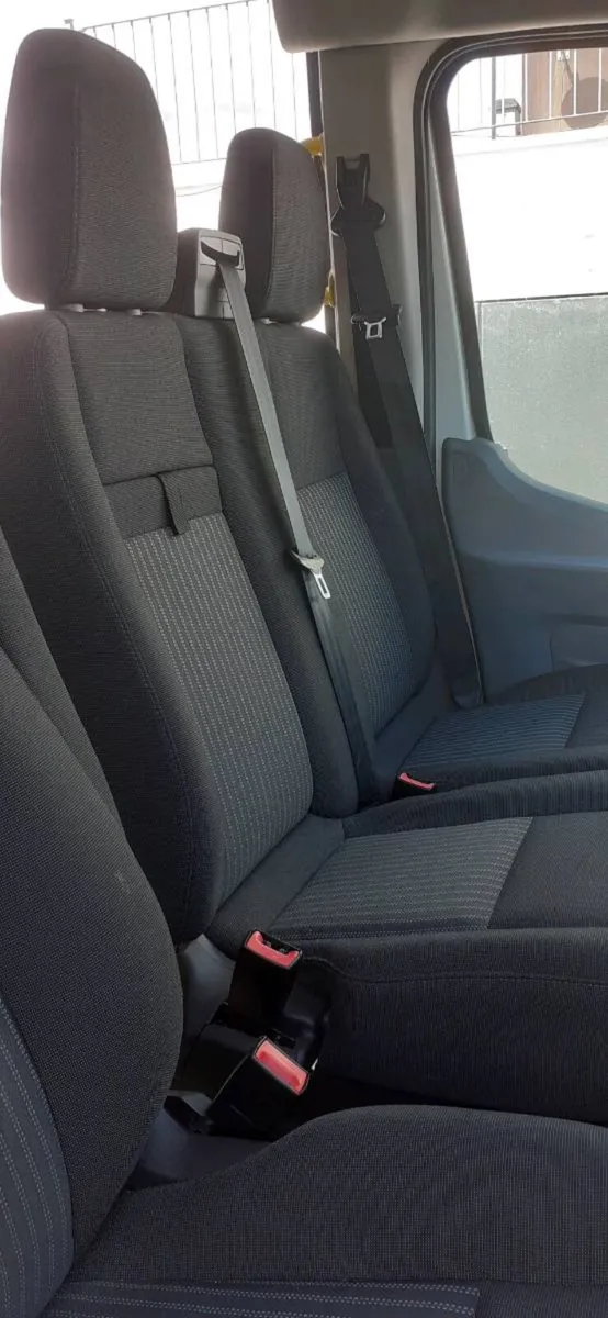 Transit Mk8 Double Seat & Swivel Base - Image 3