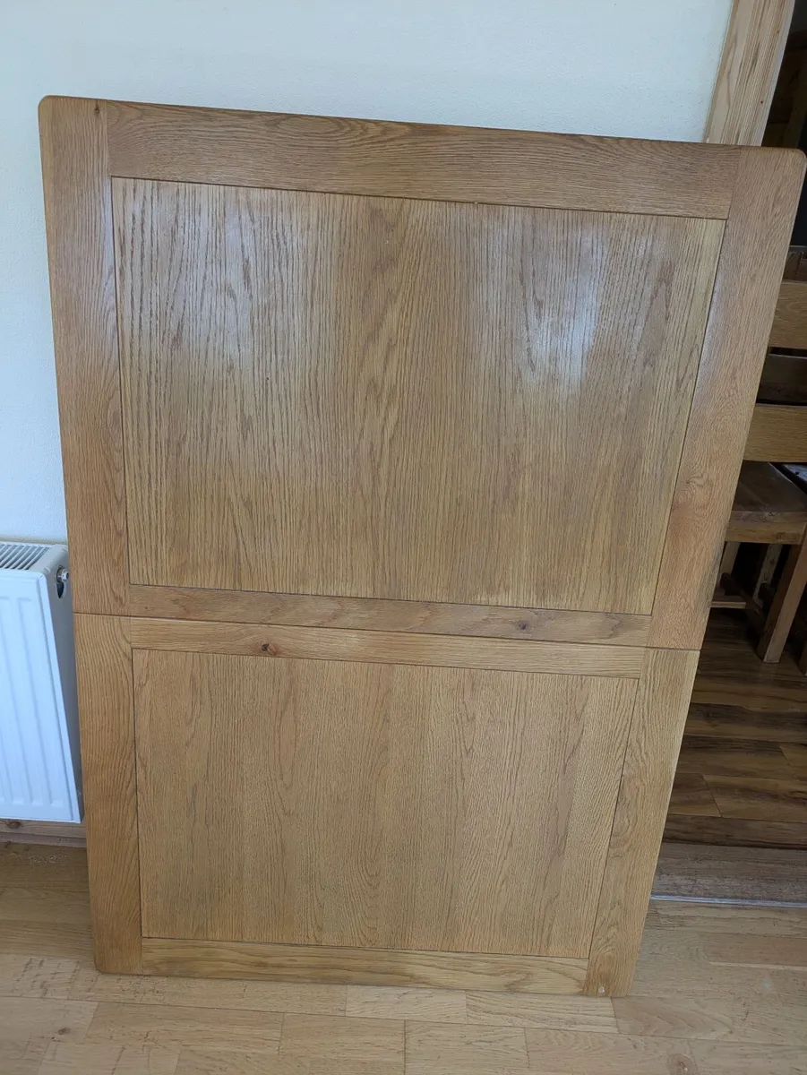 Oak Table and 6 Chairs - Image 1