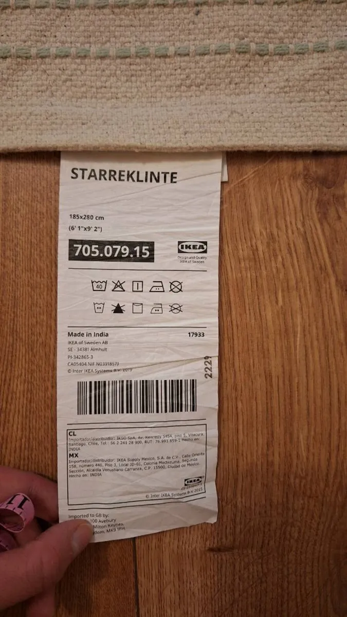 Starreklinte rug  180x280cm - Image 2