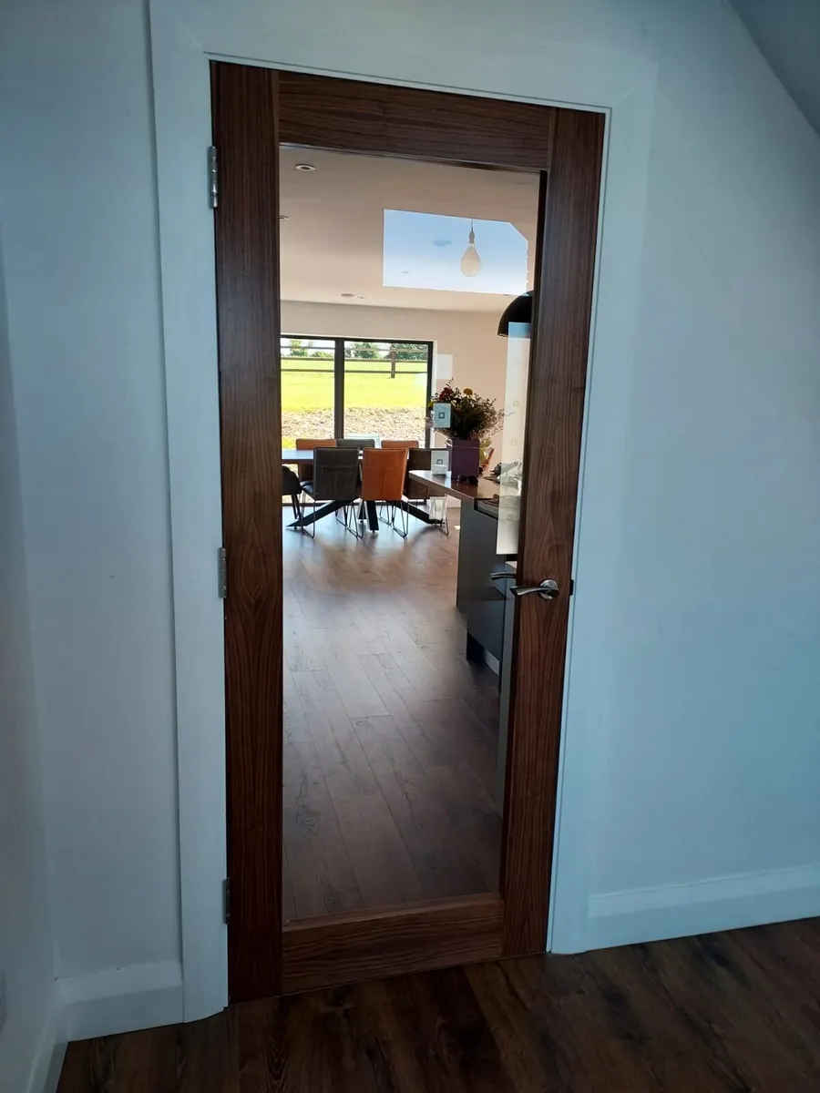 Clearance Sale of 1000 Deanta Walnut Doors - Image 2