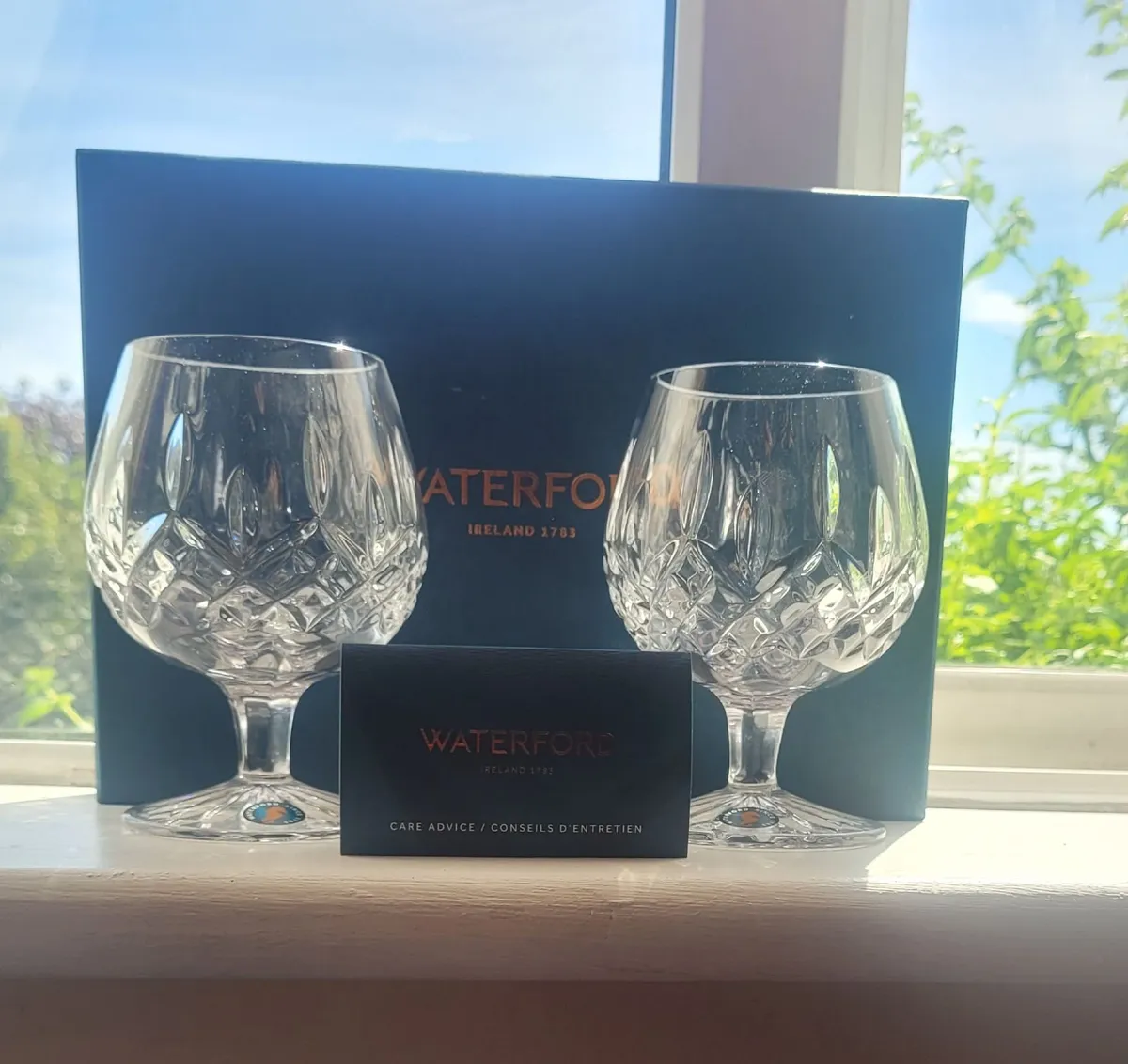 Waterford crystal  Glasses x 2 - Image 1