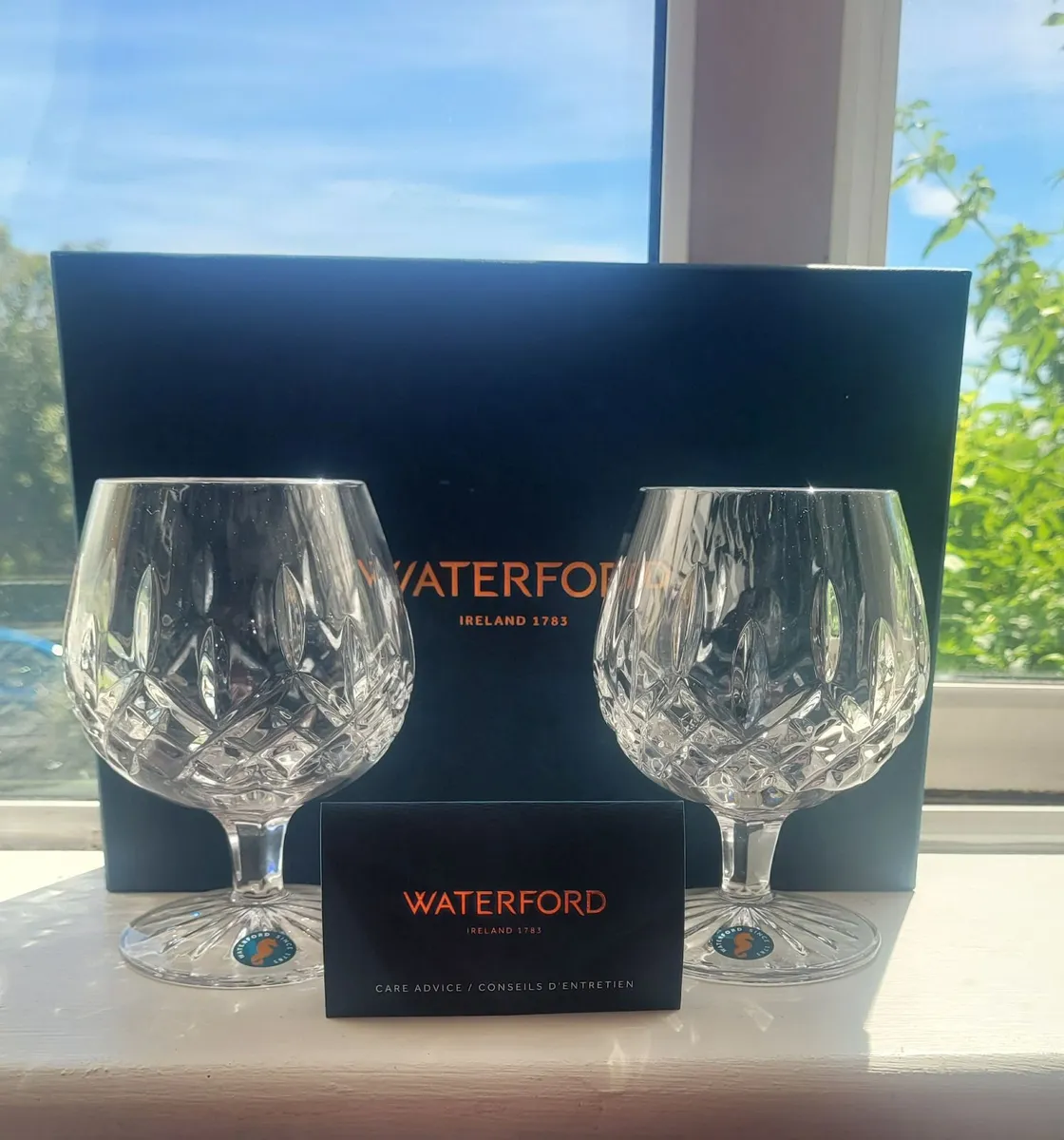 Waterford crystal  Glasses x 2 - Image 3