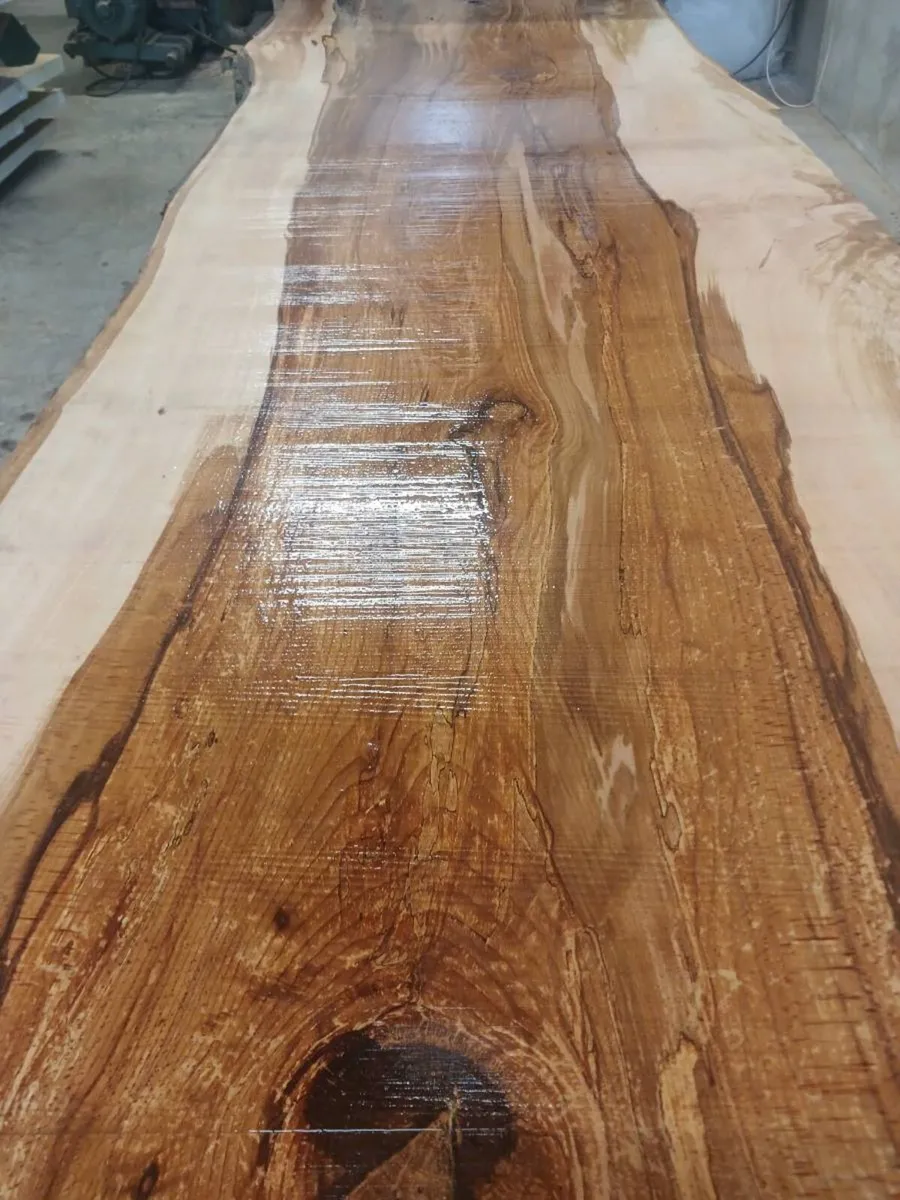Live edge  solid table tops beach and monkey puzle - Image 1