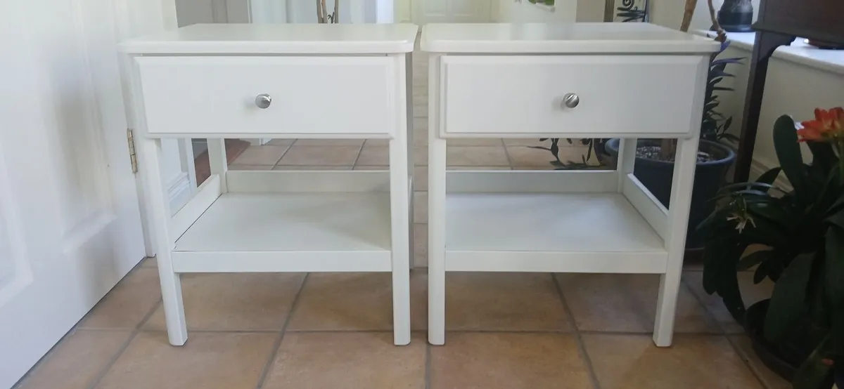 2 x Ikea Tyssedal bedside tables - Image 1