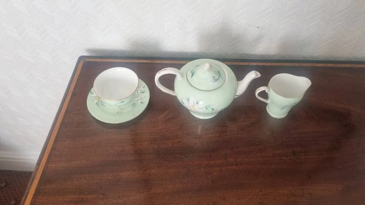 Antique Grafton China Tea Set - Image 2