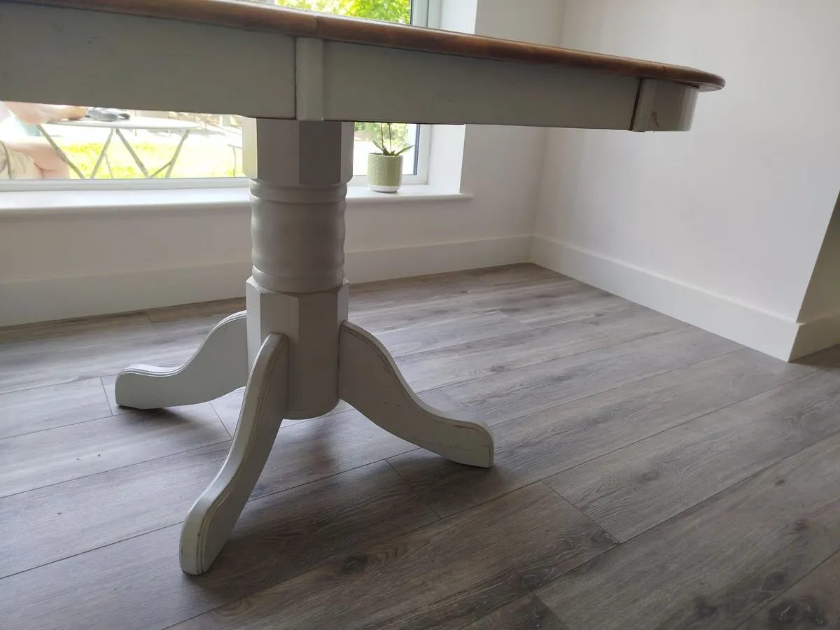 Extendable Oak Kitchen Table - Image 4