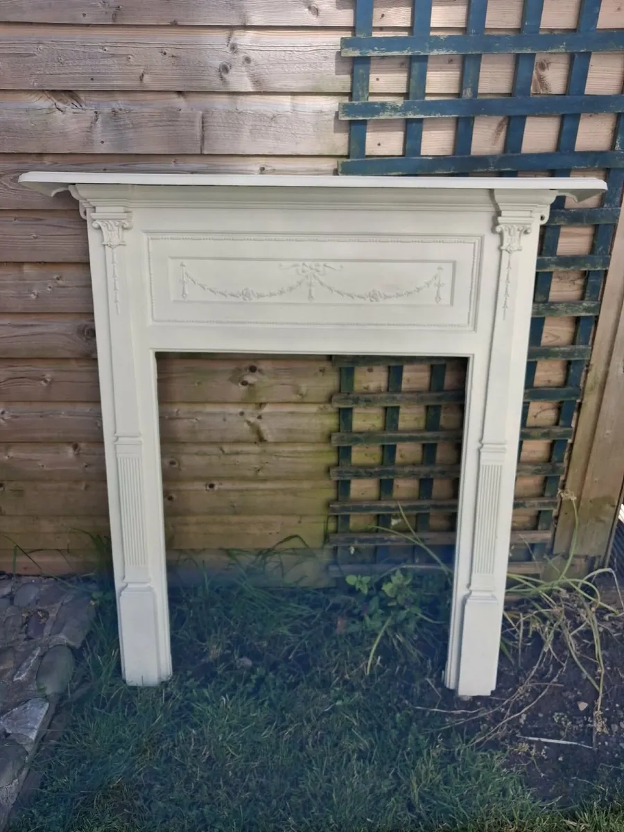 Cast Iron fireplace surround - Image 1