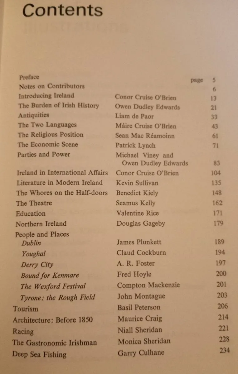 Conor Cruise O Brien Introduces Ireland 1969 Book - Image 2