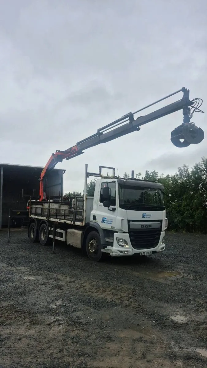 Daf cf 330 pole lorry - Image 1