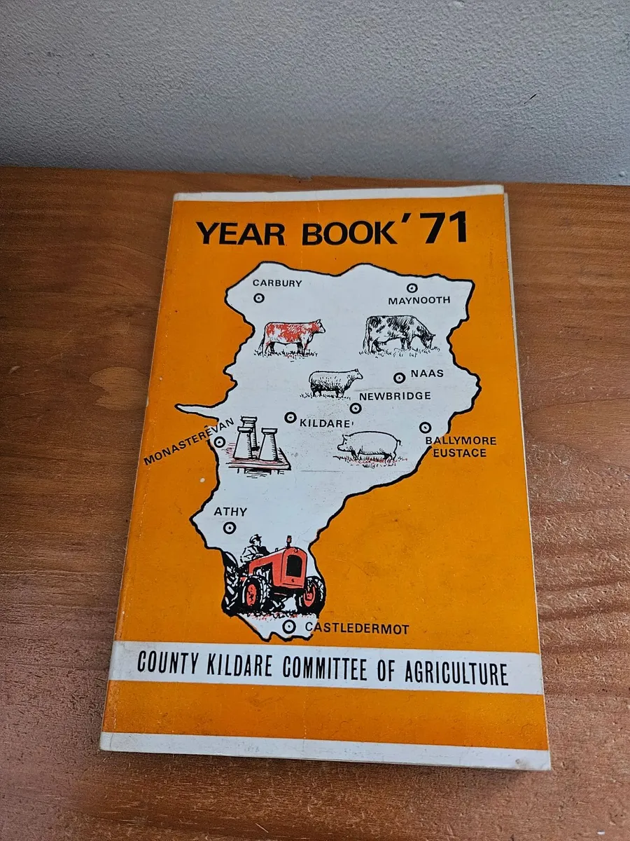 Vintage County Kildare Committee Year Book 1971 - Image 1