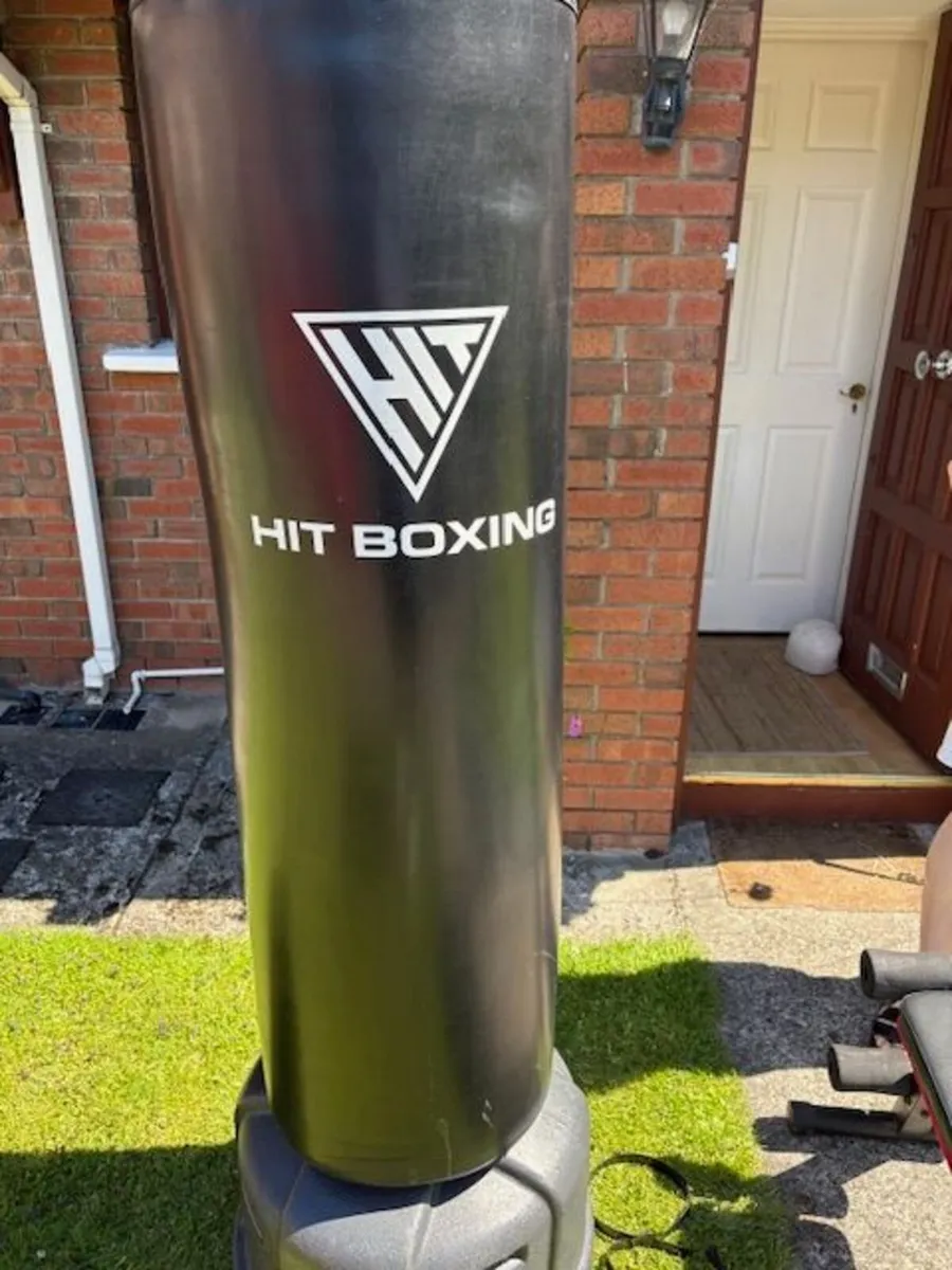 HIT Boxing  Pro Bag and Adjustable Weight Bench - Image 1