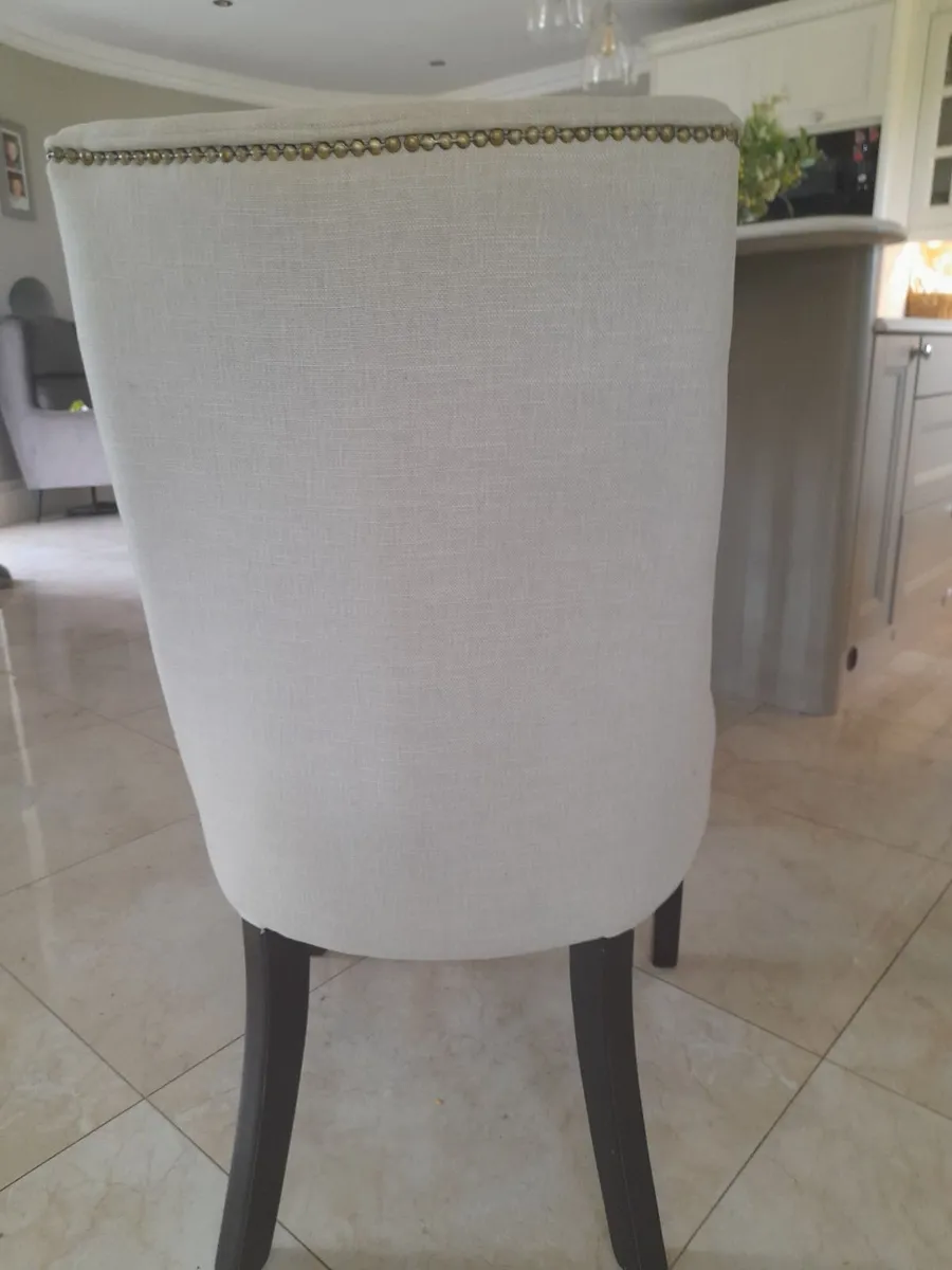 6 dining chairs - Image 4