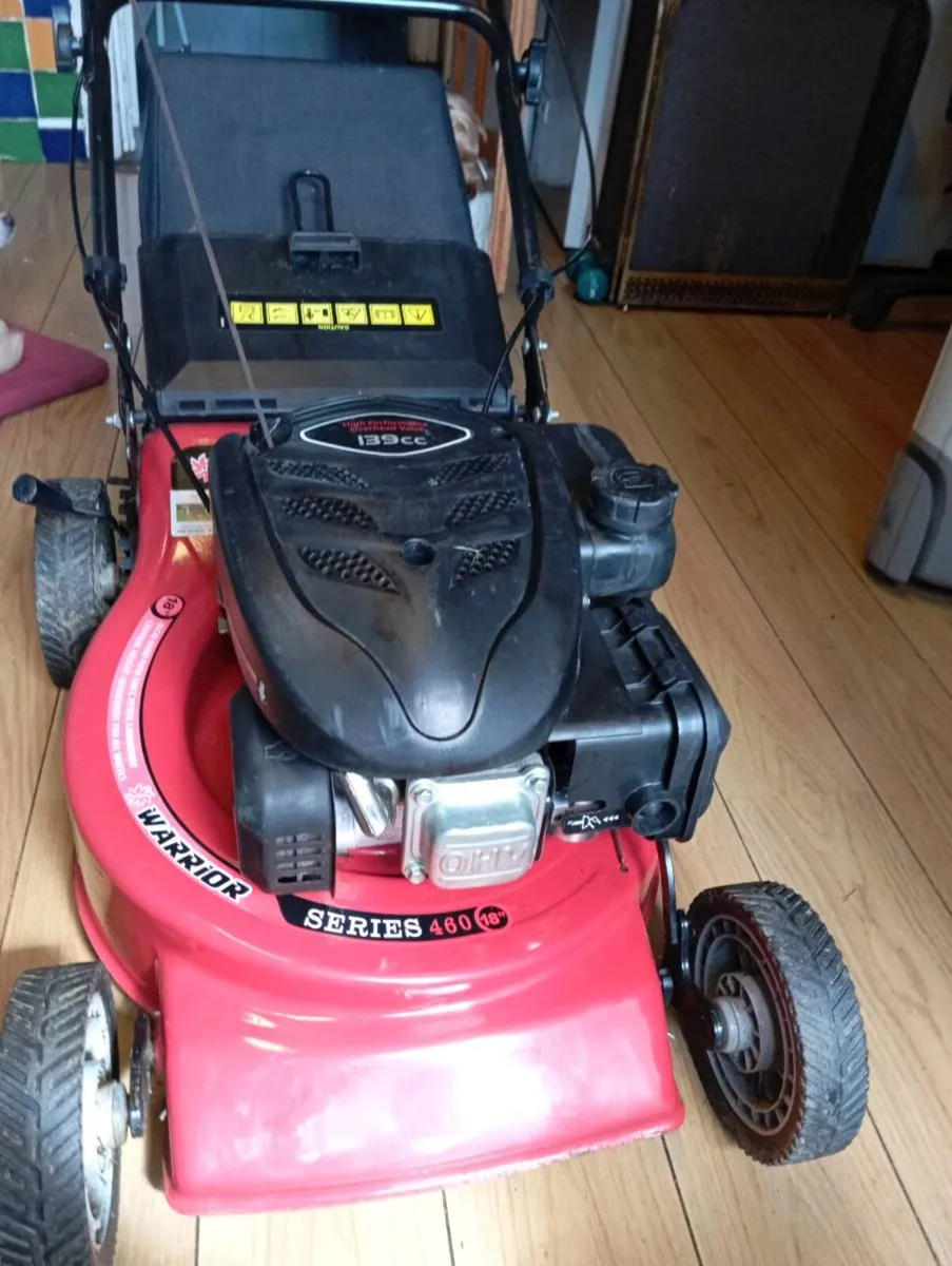 Warrior petrol lawnmower - Image 1