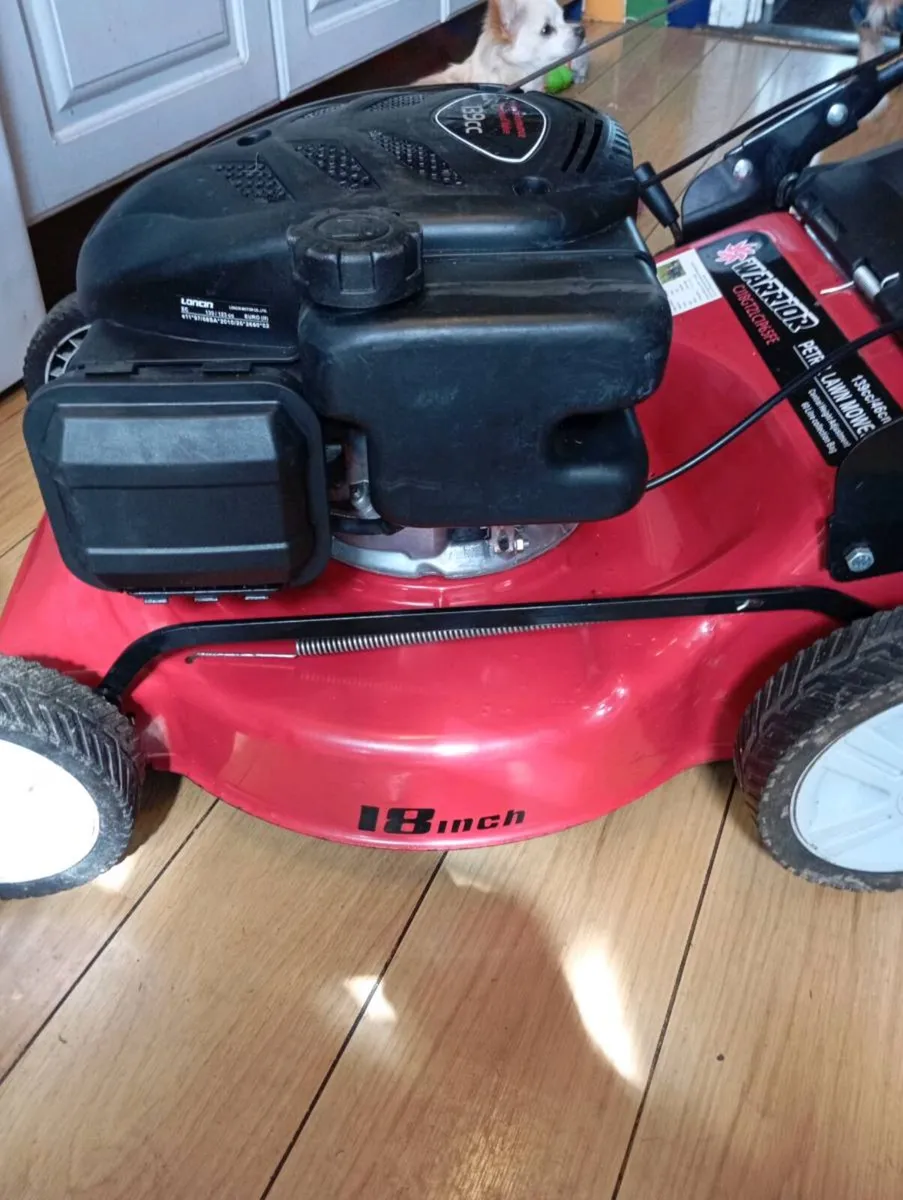 Warrior petrol lawnmower - Image 4