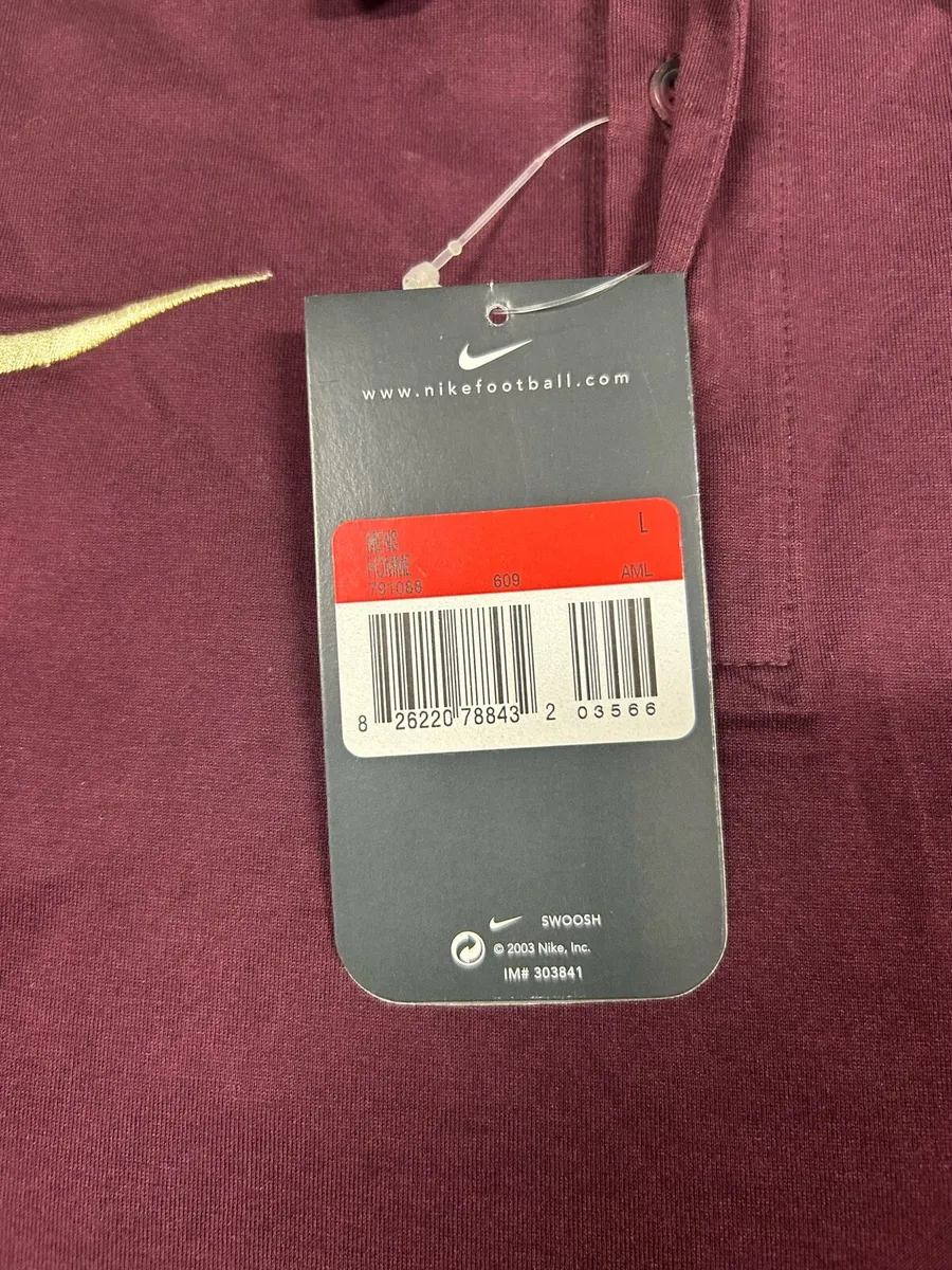 New Vintage 2003 Nike Portugal Rugby Polo Shirt L - Image 4