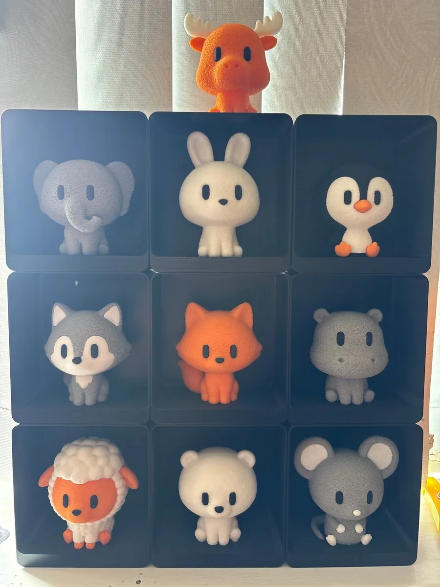 Adorable 3D Printed Collectible Animal Figures ✨ - Image 1