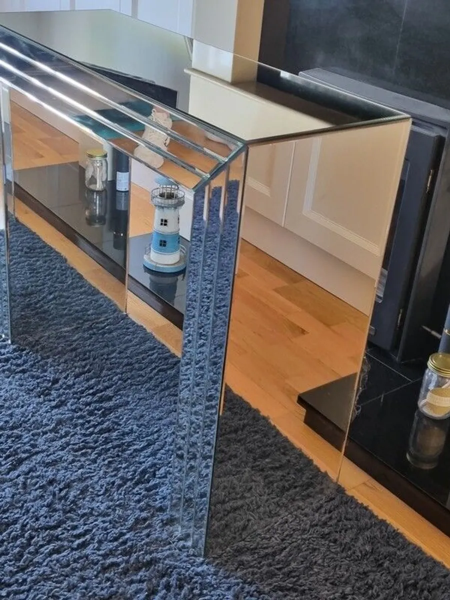 mirrored table for sale - Image 1