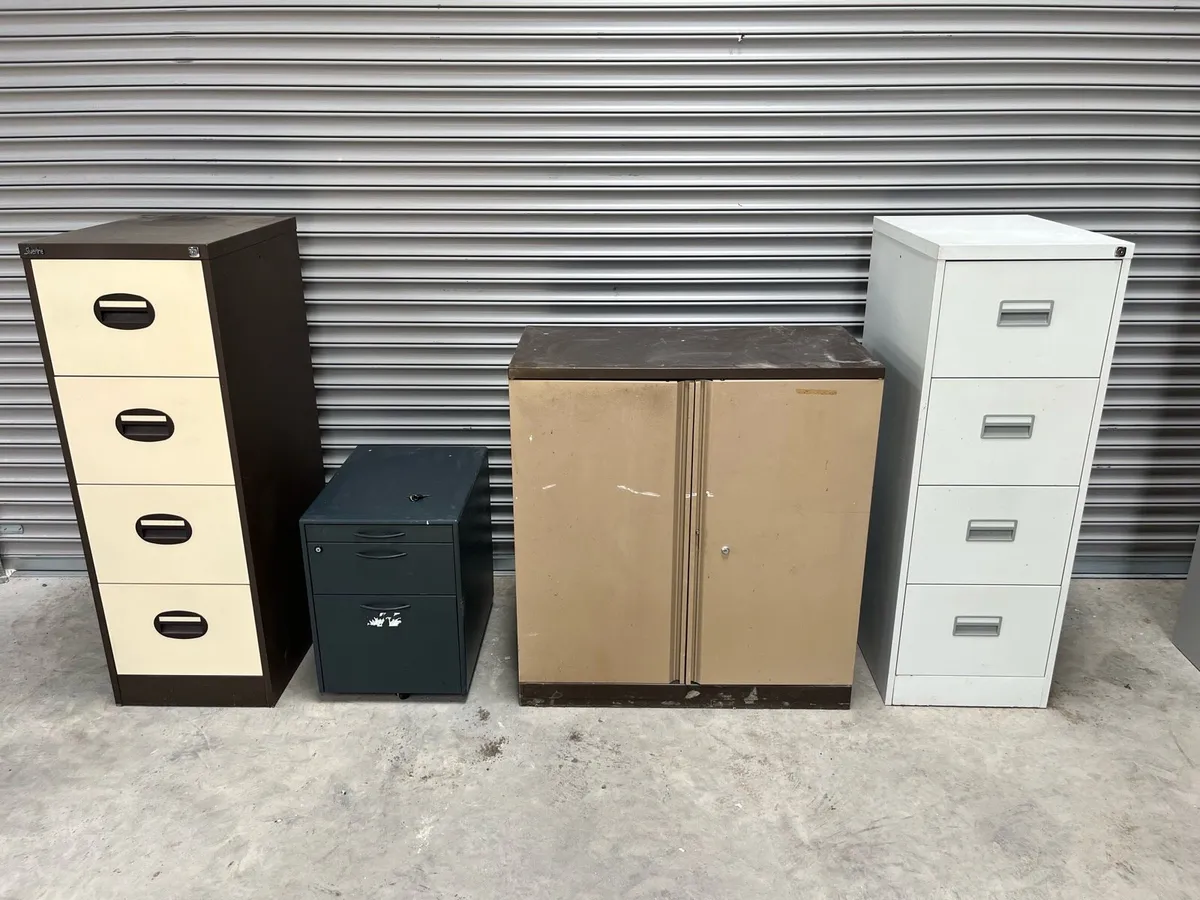 filing cabinets,shelf’s,fridges,chairs - Image 3