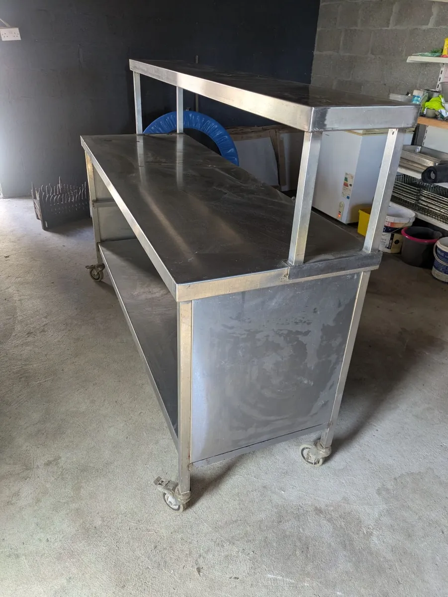 Stainless steel table worktop - Image 4