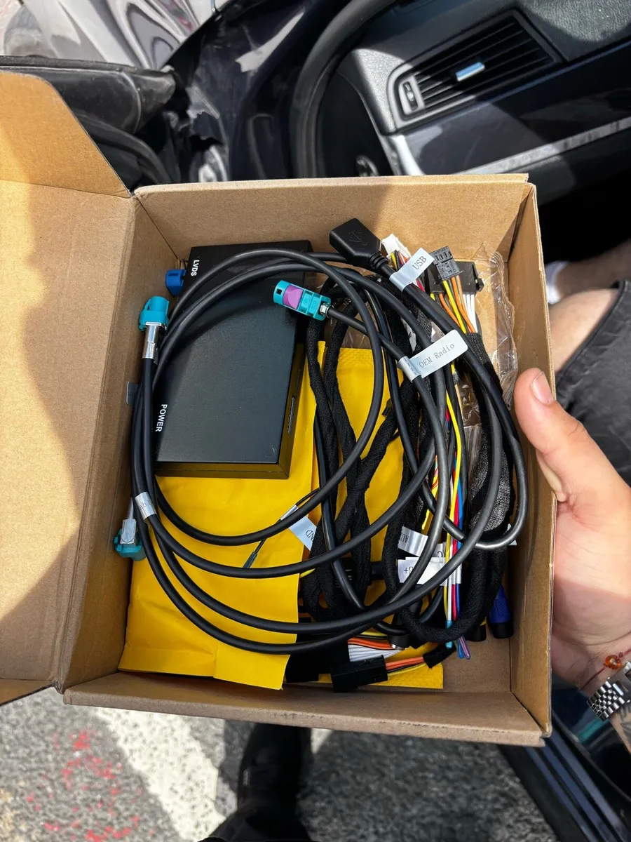 BMW cic Apple CarPlay and android auto mmi box