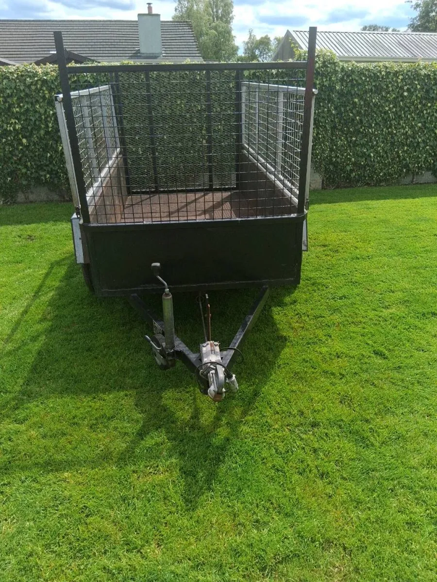 8x4 steel trailer - Image 1