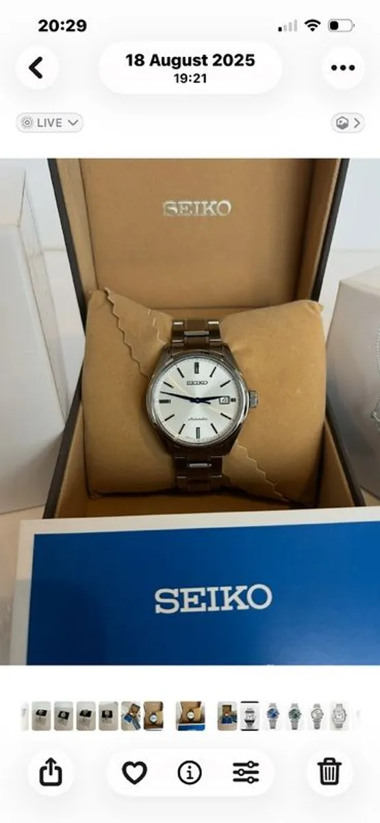 Seiko Sarx men's automatic watch - Image 2