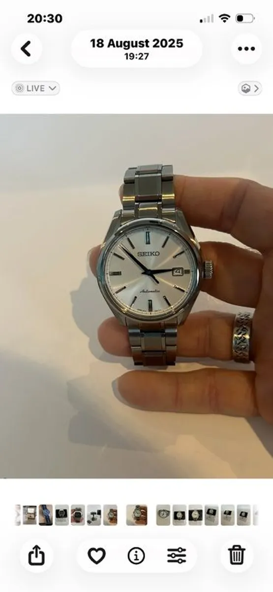 Seiko Sarx men's automatic watch - Image 4