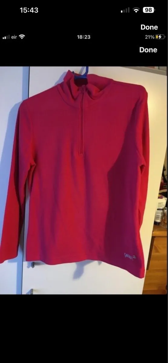 Ladies Gerlet fleece size 10 €5 - Image 1
