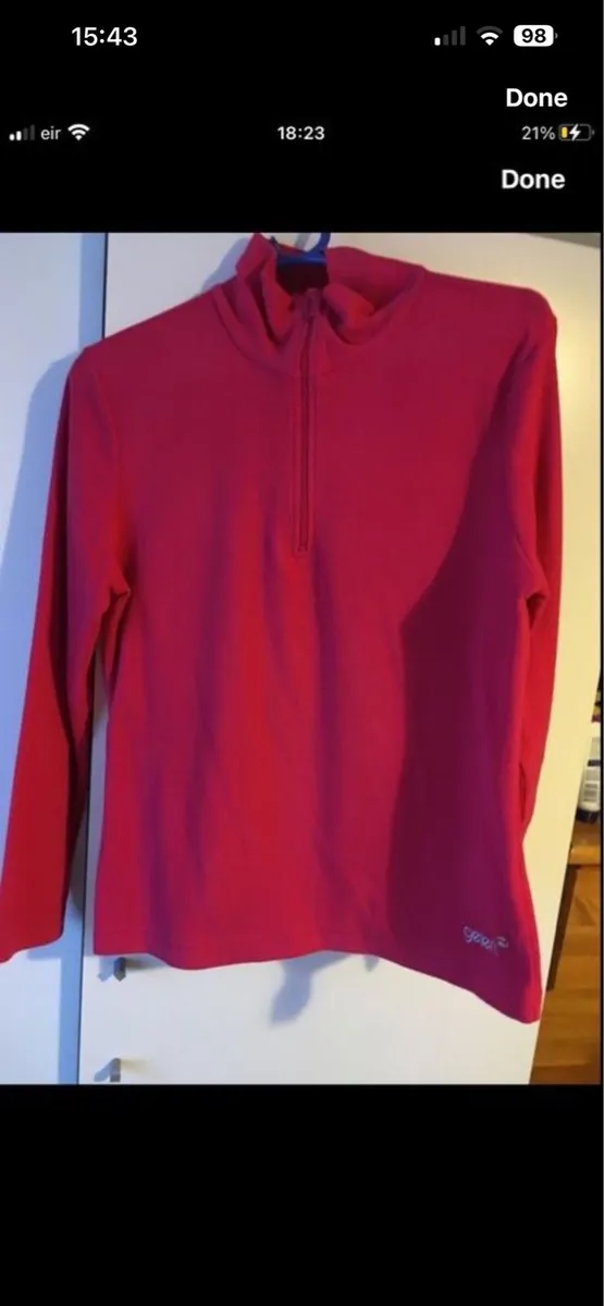 Ladies Gerlet fleece size 10 €5 - Image 2