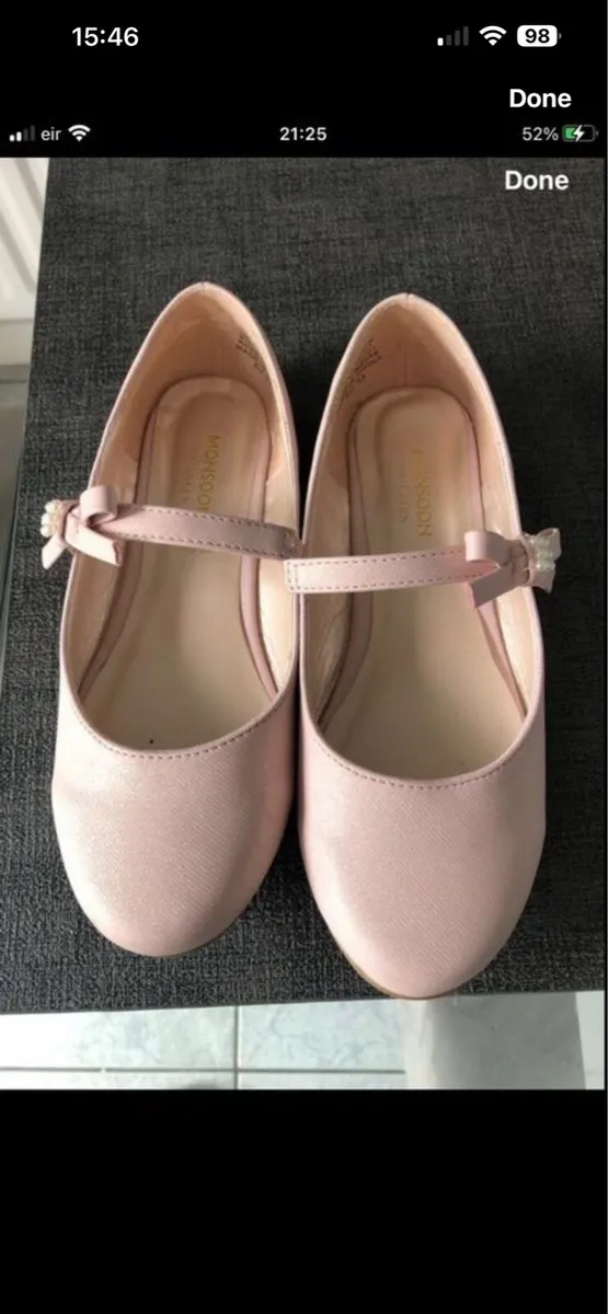 Girls monsoon shoes 1 €10 - Image 1