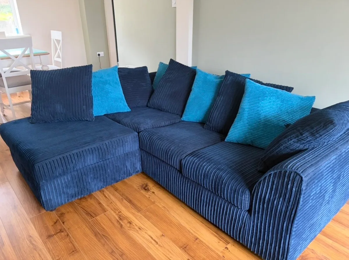 Beautiful L shaped Couch for sale - Image 1