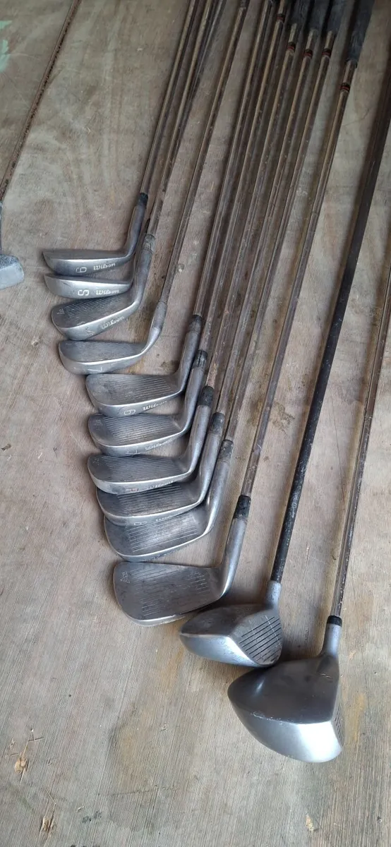Golf clubs and bag - Image 4