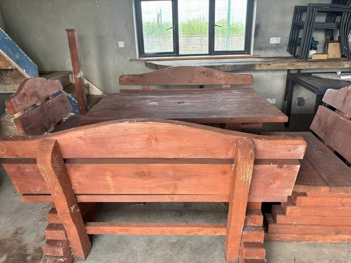 Heavy garden furniture - Image 1