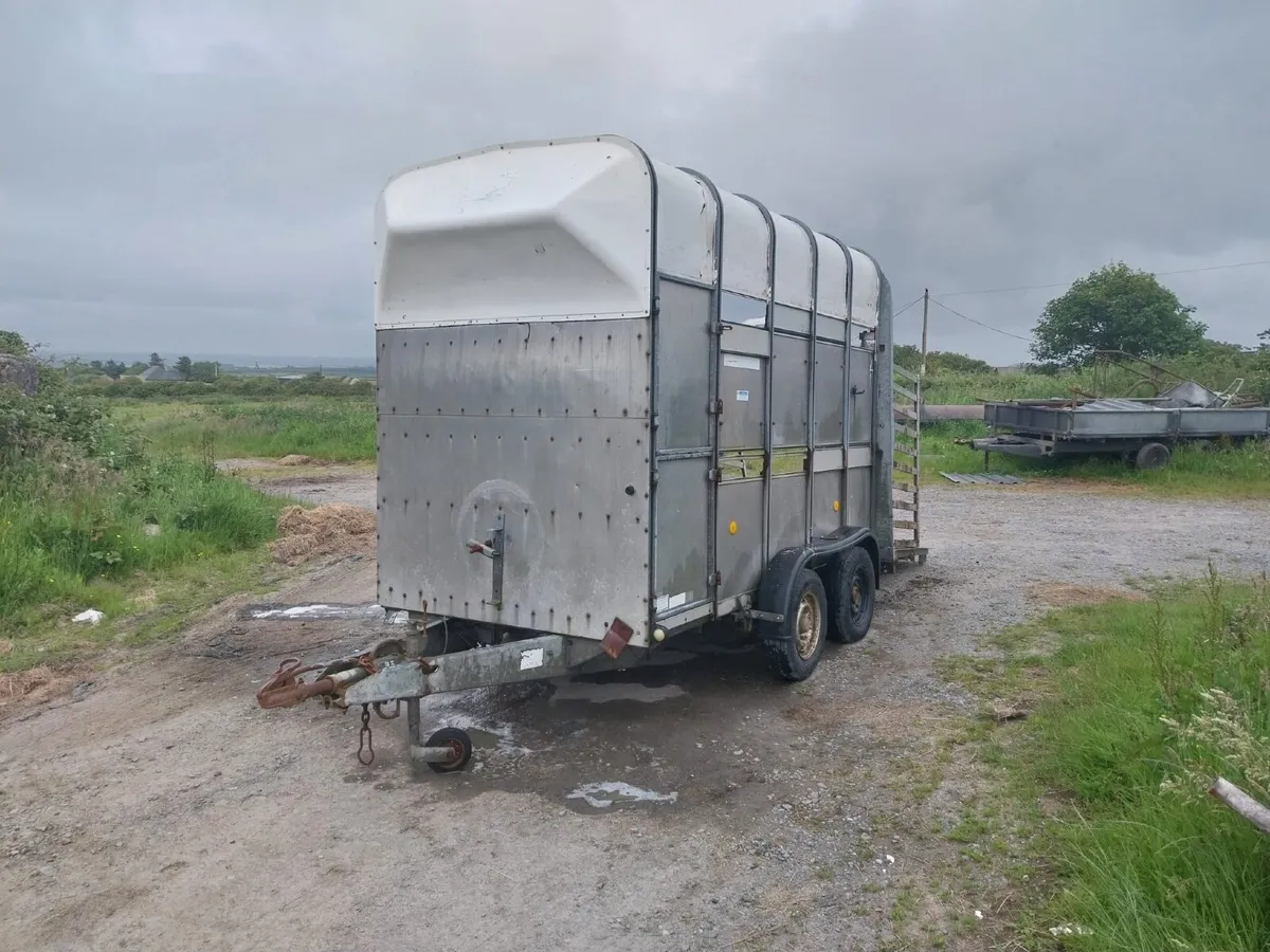 Ifor Williams 10 foot x 5 foot 4 trailer - Image 1