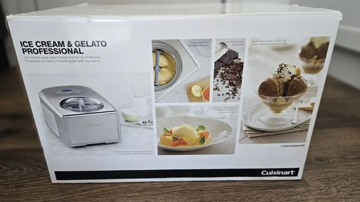 Professional Gelato & Ice Cream Maker-Cuisinart - Image 1