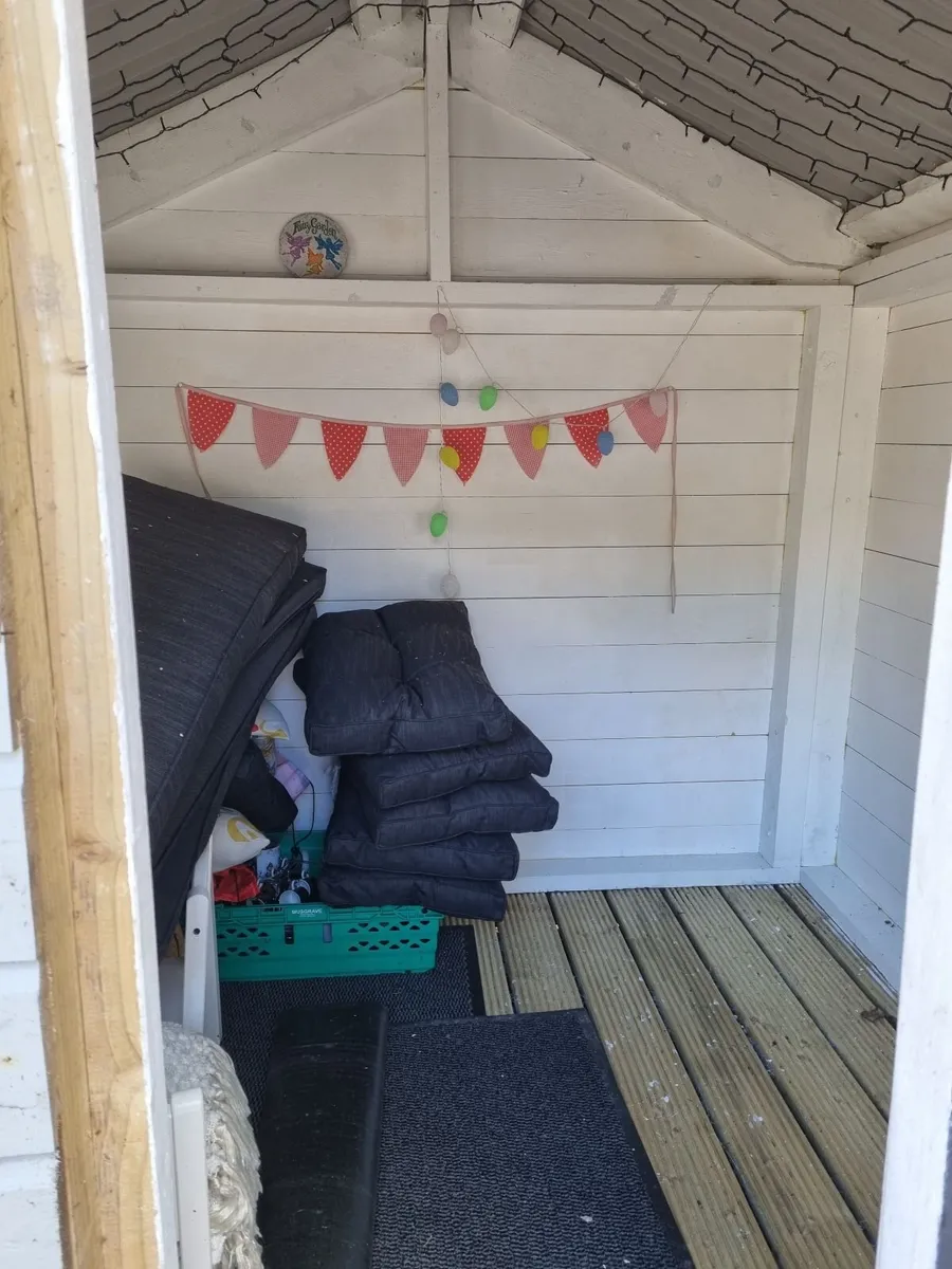 Outdoor Wooden Playhouse - Image 3