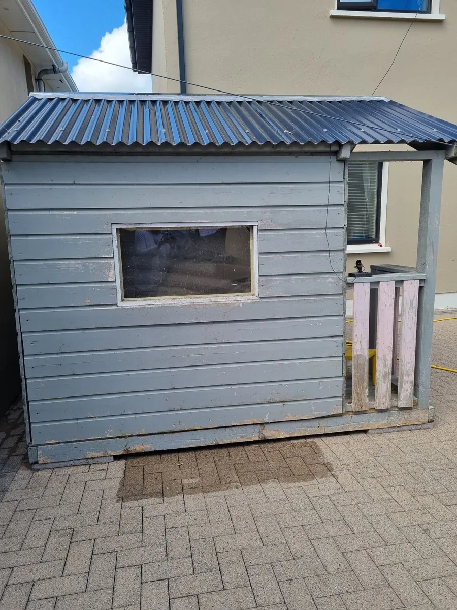 Outdoor Wooden Playhouse - Image 2