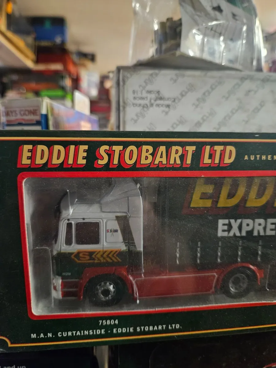 Corgi MAN Tractor Unit Eddie Stobart Curtainside - Image 3