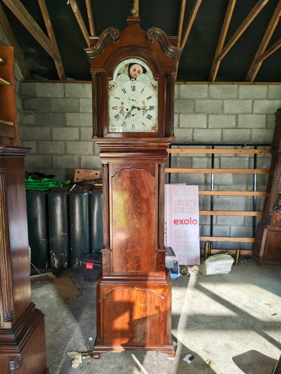 Longcase  grandfather clock 1770 - Image 2