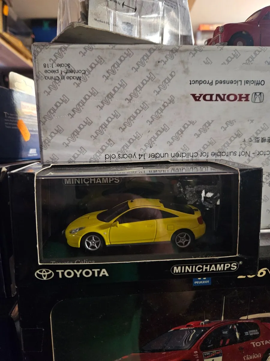 Corgi Minichamps Toyota Celica - Image 1