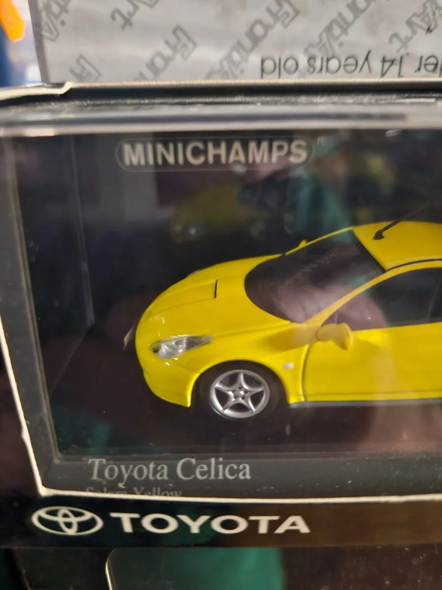 Corgi Minichamps Toyota Celica - Image 2