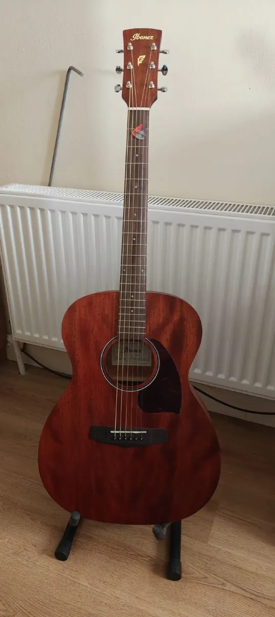 Ibanez PC12MH, Open Pore Natural acoustic guitar - Image 1