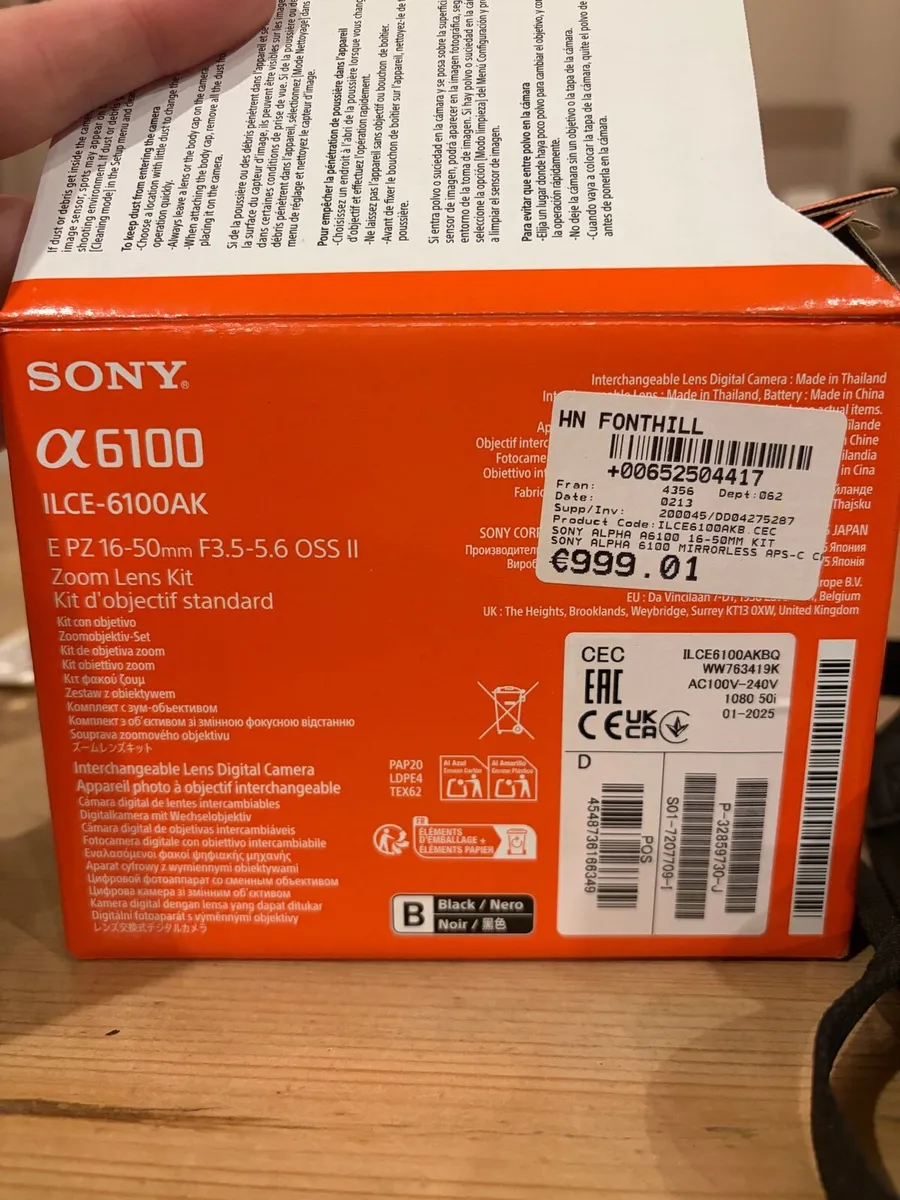 Sony Alpha A6100 Camera mirrorless - Image 2