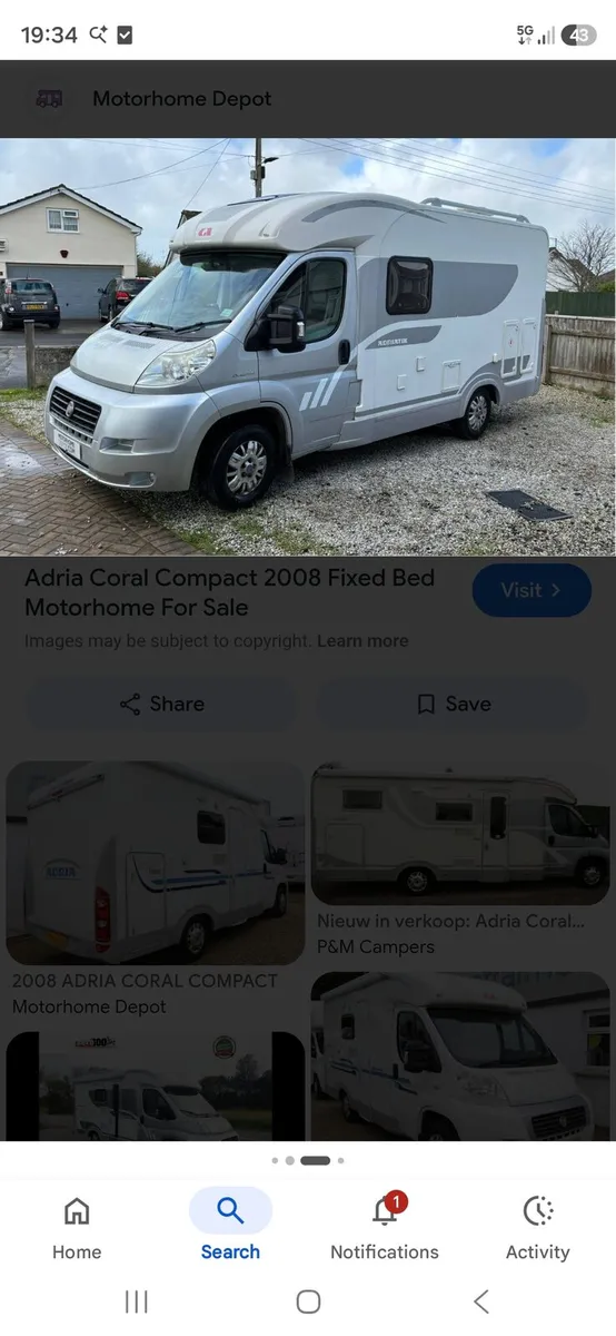 Adria compact coral WANTED - Image 4